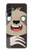W3855 Sloth Face Cartoon Case Cover Custodia e Flip Case per Samsung Galaxy A14 5G