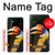 W3876 Colorful Hornbill Case Cover Custodia e Flip Case per Samsung Galaxy A14 5G