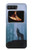 W0935 Wolf Howling in Forest Case Cover Custodia e Flip Case per Motorola Moto Razr 2022