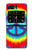 W1870 Tie Dye Peace Case Cover Custodia e Flip Case per Motorola Moto Razr 2022