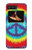 W1870 Tie Dye Peace Case Cover Custodia e Flip Case per Motorola Moto Razr 2022