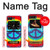 W1870 Tie Dye Peace Case Cover Custodia e Flip Case per Motorola Moto Razr 2022