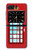 W2059 England British Telephone Box Minimalist Case Cover Custodia e Flip Case per Motorola Moto Razr 2022