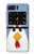 W3254 Chicken Cartoon Case Cover Custodia e Flip Case per Motorola Moto Razr 2022