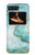 W3399 Green Marble Graphic Print Case Cover Custodia e Flip Case per Motorola Moto Razr 2022