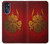 W0820 Samurai Mask Helmet Case Cover Custodia e Flip Case per Motorola Moto G 5G (2023)