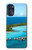 W0844 Bora Bora Island Case Cover Custodia e Flip Case per Motorola Moto G 5G (2023)