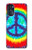 W1870 Tie Dye Peace Case Cover Custodia e Flip Case per Motorola Moto G 5G (2023)
