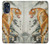 W1934 Chinese Tiger Painting Case Cover Custodia e Flip Case per Motorola Moto G 5G (2023)