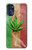 W2109 Smoke Reggae Rasta Flag Case Cover Custodia e Flip Case per Motorola Moto G 5G (2023)