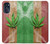 W2109 Smoke Reggae Rasta Flag Case Cover Custodia e Flip Case per Motorola Moto G 5G (2023)