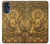 W2452 Buddha Bas Relief Art Graphic Printed Case Cover Custodia e Flip Case per Motorola Moto G 5G (2023)