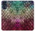 W3539 Mermaid Fish Scale Case Cover Custodia e Flip Case per Motorola Moto G 5G (2023)
