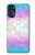 W3747 Trans Flag Polygon Case Cover Custodia e Flip Case per Motorola Moto G 5G (2023)