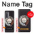 W0059 Retro Rotary Phone Dial On Case Cover Custodia e Flip Case per Motorola Edge (2022)