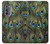 W1965 Peacock Feather Case Cover Custodia e Flip Case per Motorola Edge (2022)