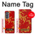 W2050 Cherry Blossoms Chinese Graphic Printed Case Cover Custodia e Flip Case per Motorola Edge (2022)