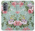 W2178 Flower Floral Art Painting Case Cover Custodia e Flip Case per Motorola Edge (2022)
