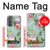 W2178 Flower Floral Art Painting Case Cover Custodia e Flip Case per Motorola Edge (2022)