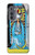 W2837 The High Priestess Vintage Tarot Card Case Cover Custodia e Flip Case per Motorola Edge (2022)