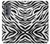 W3056 Zebra Skin Texture Graphic Printed Case Cover Custodia e Flip Case per Motorola Edge (2022)
