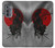 W3517 Japan Flag Samurai Case Cover Custodia e Flip Case per Motorola Edge (2022)