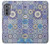 W3537 Moroccan Mosaic Pattern Case Cover Custodia e Flip Case per Motorola Edge (2022)
