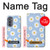 W3681 Daisy Flowers Pattern Case Cover Custodia e Flip Case per Motorola Edge (2022)