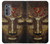 W3874 Buddha Face Ohm Symbol Case Cover Custodia e Flip Case per Motorola Edge (2022)