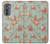 W3910 Vintage Rose Case Cover Custodia e Flip Case per Motorola Edge (2022)