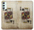 W2528 Poker King Card Case Cover Custodia e Flip Case per Samsung Galaxy A34 5G