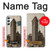 W2832 New York 1903 Flatiron Building Postcard Case Cover Custodia e Flip Case per Samsung Galaxy A34 5G