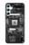 W3434 Bug Circuit Board Graphic Case Cover Custodia e Flip Case per Samsung Galaxy A34 5G