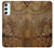 W3456 Vintage Paper Clock Steampunk Case Cover Custodia e Flip Case per Samsung Galaxy A34 5G