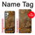 W3456 Vintage Paper Clock Steampunk Case Cover Custodia e Flip Case per Samsung Galaxy A34 5G