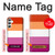 W3887 Lesbian Pride Flag Case Cover Custodia e Flip Case per Samsung Galaxy A34 5G