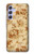 W2180 Flower Floral Vintage Pattern Case Cover Custodia e Flip Case per Samsung Galaxy A54 5G