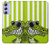 W2323 Funny Green Alligator Crocodile Case Cover Custodia e Flip Case per Samsung Galaxy A54 5G