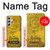 W2618 One Kilo Gold Bar Case Cover Custodia e Flip Case per Samsung Galaxy A54 5G