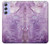 W2690 Amethyst Crystals Graphic Printed Case Cover Custodia e Flip Case per Samsung Galaxy A54 5G