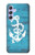 W3053 Marine Anchor Blue Case Cover Custodia e Flip Case per Samsung Galaxy A54 5G