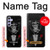 W3167 Funny Monkey God Father Case Cover Custodia e Flip Case per Samsung Galaxy A54 5G