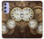 W3172 Gold Clock Live Case Cover Custodia e Flip Case per Samsung Galaxy A54 5G