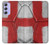 W3316 England Flag Vintage Football Graphic Case Cover Custodia e Flip Case per Samsung Galaxy A54 5G