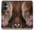 W0519 PitBull Face Case Cover Custodia e Flip Case per OnePlus Nord CE 3 Lite, Nord N30 5G