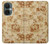 W2180 Flower Floral Vintage Pattern Case Cover Custodia e Flip Case per OnePlus Nord CE 3 Lite, Nord N30 5G