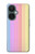 W3849 Colorful Vertical Colors Case Cover Custodia e Flip Case per OnePlus Nord CE 3 Lite, Nord N30 5G