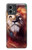 W0691 Leo Paint Case Cover Custodia e Flip Case per Motorola Moto G Stylus 5G (2023)