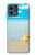 W0911 Relax at the Beach Case Cover Custodia e Flip Case per Motorola Moto G Stylus 5G (2023)