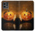 W1083 Pumpkin Spider Candles Halloween Case Cover Custodia e Flip Case per Motorola Moto G Stylus 5G (2023)